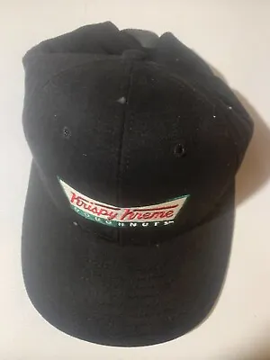 Krispy Kreme Hat Adjustable Black Red Pre-Owned HT67+97 • $11.21