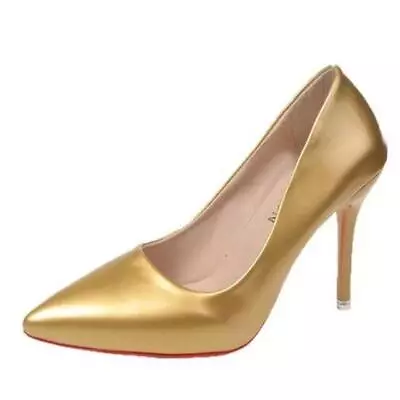 £25.82 • Buy Woman High Heels Pumps Pointed Toe Big Size Ladies Wedding Shoes