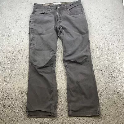 Mountain Khakis Utility Pants 38x32 Gray Classic Fit Straight Leg 46062 • $24.99
