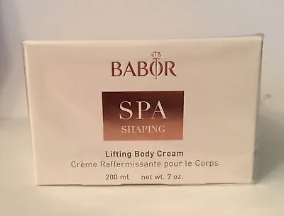 New! Babor Shaping For Body: Lifting Body Cream 200ml 7 Oz Sealed Packaging • $54