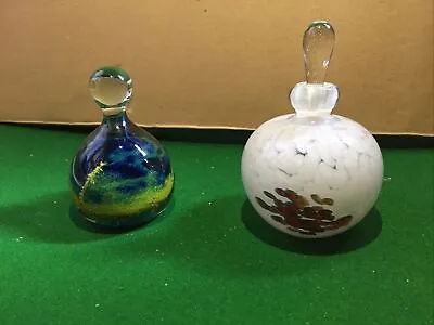 Glass Perfume Bottle Medina And Paperweight • £25