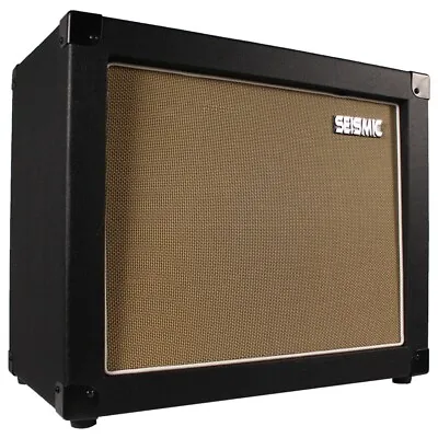 $203.99 • Buy Seismic Audio Empty 12  Guitar Cabinet - Black Tolex Cab  With  Wheat Grill
