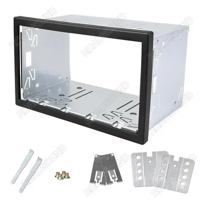 Matal Double 2 Din Car Stereo Radio Player Install Mounting Installation KIT • $19.50