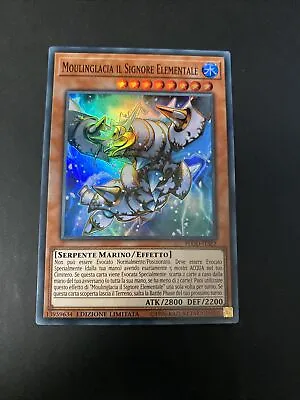 Yu Gi Oh Moulinglacia The Elemental Lord Flod-itse2 Super Rare Ita • $1.07