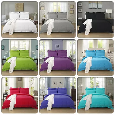 $49.99 • Buy Tailored 1000TC Duvet/Doona/Quilt Cover Set Double/Queen/King/Super King Size