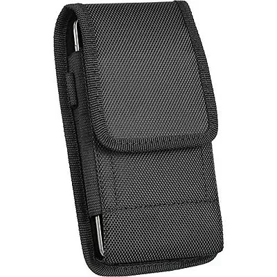 Heavy Duty Rugged Case Protective Cover Holster Side Clip + Belt Loop - Vertical • $8.75