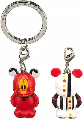 DisneyParks VINYLMATION Jr 1.5  PLUTO Keychain Figure PAIRS 2 Series Collectible • $7.99