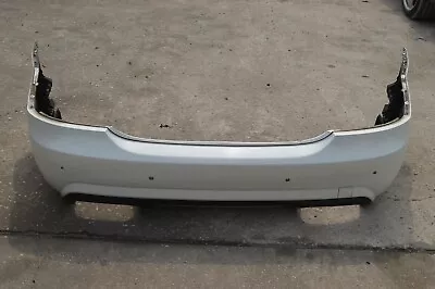 10-13 W221 Mercedes S63 Amg Rear Bumper Cover Parktronic Ready White 2218801845 • $625.50