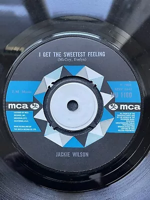 Jackie Wilson I Get The Sweetest Feeling UK 7” 45 • £4.99