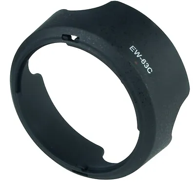 EW-63C Lens Hood EW-63C For Canon EF-S 18-55mm F/4-5.6 IS STM Lens EW-63C • £10.77