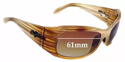 SFx Replacement Sunglass Lenses Fits Maui Jim MJ134 Hibiscus - 61mm Wide • $33.99