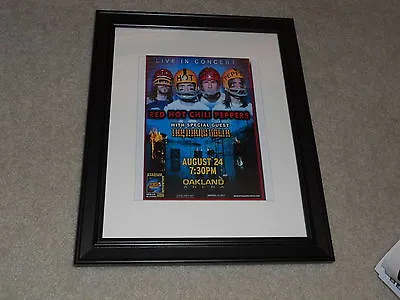 $39.99 • Buy Framed Red Hot Chili Peppers 2006 Concert Oakland, CA Mini-Poster 14 X17 