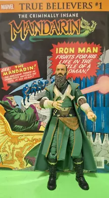 Marvel Legends MANDARIN IRON MAN 3 MOVIE  3-PACK + TRUE BELIEVER'S MANDARIN # 1* • $22.99