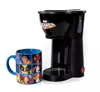 Marvel X-Men Single Cup Coffee Maker W/12 Oz. Mug By Uncanny Brands • $39.99