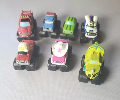 Joe & Starla - Blaze Monster Machines Mini PVC 1.25” Toy Trucks Cake Toppers • $9.99