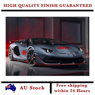 Lamborghini Car High Quality Poster Choose Your Size A4 A3 And A2 Poster Only • $22.70