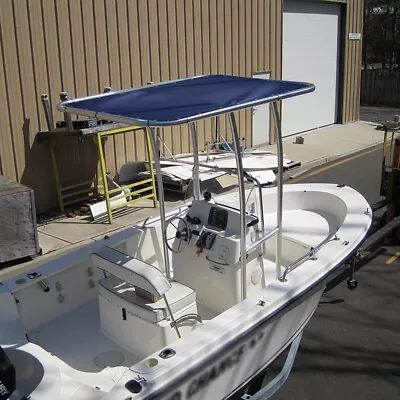 62  Waterproof Boat T-Top Replacement Cover Sunbrella Canvas Canopy Covers Blue • $129.99