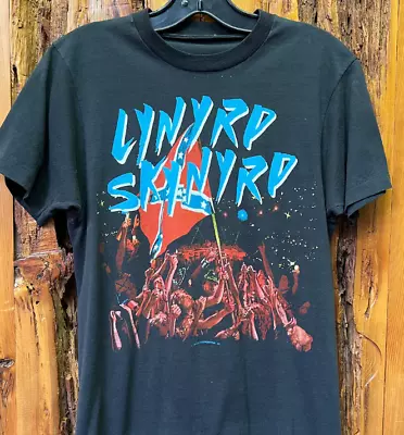 Vintage 1988 Lynyrd Skynyrd T Shirt The Grace Of God Tour Single Double Sides • $27.38