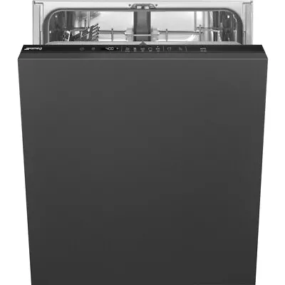 Smeg DI262D Fully Integrated Dishwasher - Black - 13 Place Settings - Built-I... • £328.99