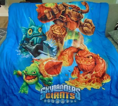 Skylander Academy Giants Blanket Comforter ~87x62 • $16.99