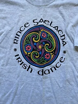 Vintage Irish Festival Tee T Shirt Irish Dance Lord Of The Dance Latham • $15.99