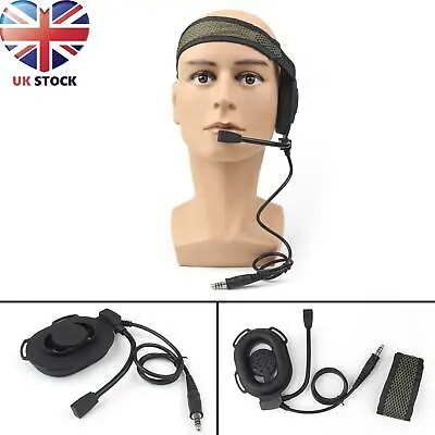 Z Tactical HD-01 Bowman Elite II Headset Headphone Military Style Plug UK • £16.78