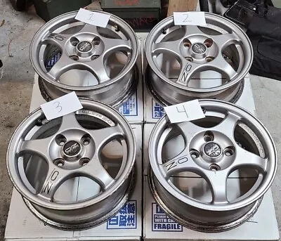 OEM Mitsubishi Enkei / OZ Wheel 4x114.3 15x6 02-05 Lancer Rally Evo III Etc • $120