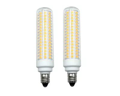 2pcs E11 LED Bulb 12W 120V 130V 168Led Ceiling Fan Light Lamp Equivalent 120W  • $17.75