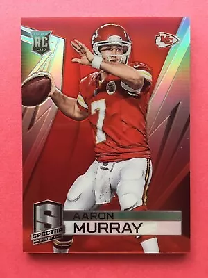 2014 SPECTRA AARON MURRAY RC 05/10 KANSAS CIty CHIEFS • $4.99