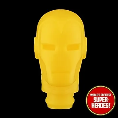 Mego Iron Man Classic Custom Yellow Head 3D Printed For WGSH 8” Action Figure • $19.99