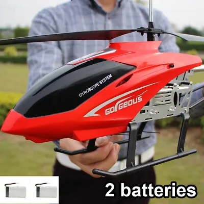 3.5CH Large RC Helicopter Remote Control Drone Durable Charging Model Outdoor • $59.45