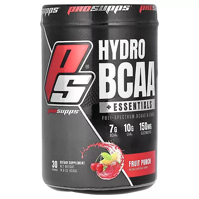 Hydro BCAA +Essentials Fruit Punch 14.6 Oz (414 G) • $32.07