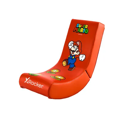 $289 • Buy X-Rocker Nintendo Foldable Video Gaming Rockers Chair All-Star Mario Red/Black