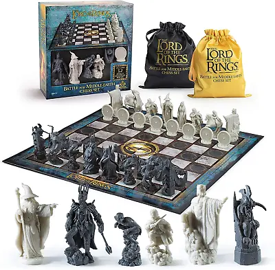 £77.53 • Buy The Noble Collection The Lord Of The Rings - Chess Set: Battle For