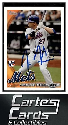 Jesus Feliciano 2010 Topps Update #US-26 New York Mets TTM/IP Signed Autographed • $2.95