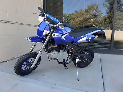 Brand New High Performance 4 Stroke 40cc Blue Mini Dirt Bike  • $350