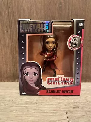 Marvel Scarlet Witch  Metals Die Cast Figure -  (Jada) M134 (Sun Faded) • £9.99