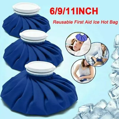 Reusable Ice Bags Medical Cold Pack Hot Water Bag For Injuries Pain Relief Care  • £5