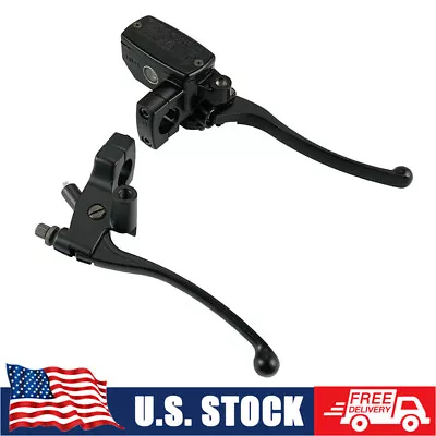$27.99 • Buy 1  Handlebar Master Cylinder Hydraulic Brake Control & Clutch Lever For Harley