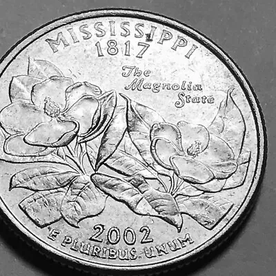 2002 D Mississippi Statehood Quarter • $1.35