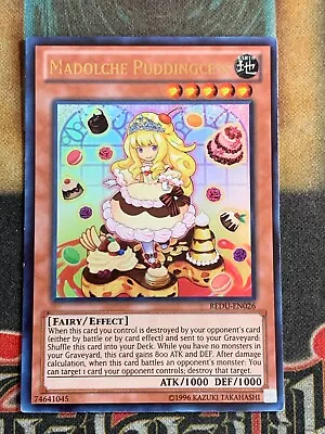 Yugioh Madolche Puddingcess REDU-EN026 Ultra Rare • $2.49