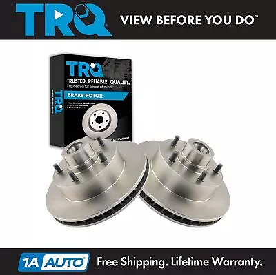 TRQ Front Disc Brake Rotor Driver & Passenger Side Kit Pair For Mopar Dodge • $159.95