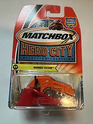 Matchbox 2004 Hero City Ultra Heroes Series #17 Rumble Dozer D3 • $8.15