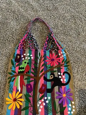 Mexican Embroidery Bag • $50