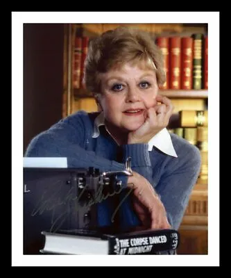 Angela Lansbury - Murder She Wrote Autographed Signed & Framed Photo • £19.99