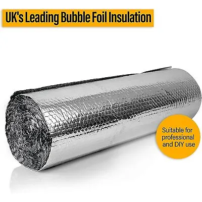 SuperFOIL SFBA MP 600mm Wide - Bubble Foil Insulation In Rolls Of 5m Or 10m • £15.95