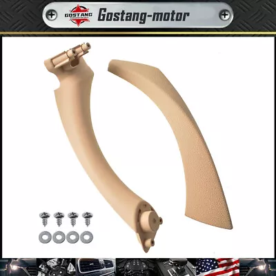 $13.69 • Buy For BMW E90 328i Beige Right Side Inner+Outer Door Panel Handle Pull Trim Cover