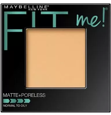 Maybelline Fit Me Matte Poreless Pressed Powder #130 Buff Beige • $4.99