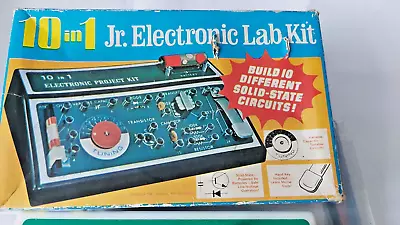 10 In 1 Jr Electronic Lab Kit Science Fair • £20