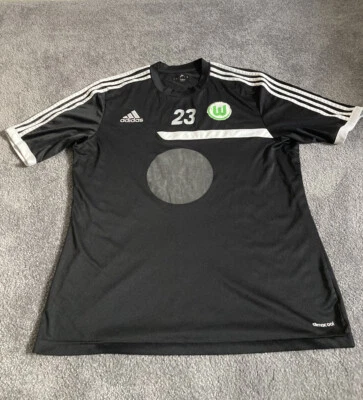 £17 • Buy Adidas WOLFSBURG Training Shirt No 23  | Size L | Germany | Authentic Shirt